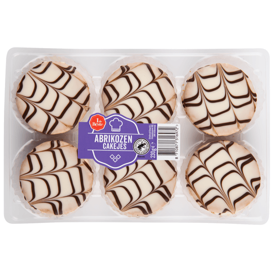 1 de Beste Abrikozencakejes - Dirk