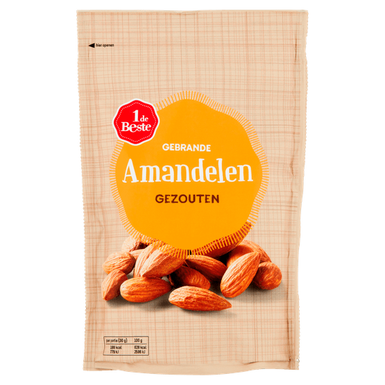 1 de Beste Amandelen geroosterd en gezouten - Dirk
