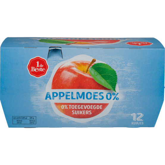 1 de Beste Appelmoes zonder suiker - Dirk