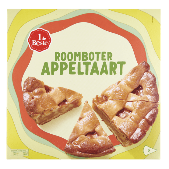1 de Beste Appeltaart roomboter - Dirk