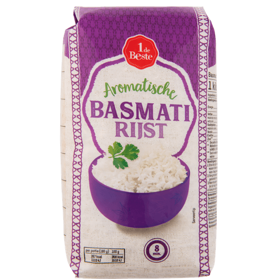 1 de Beste Basmatirijst - Dirk