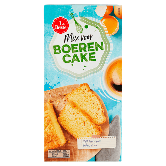 1 de Beste Boerencake mix - Dirk