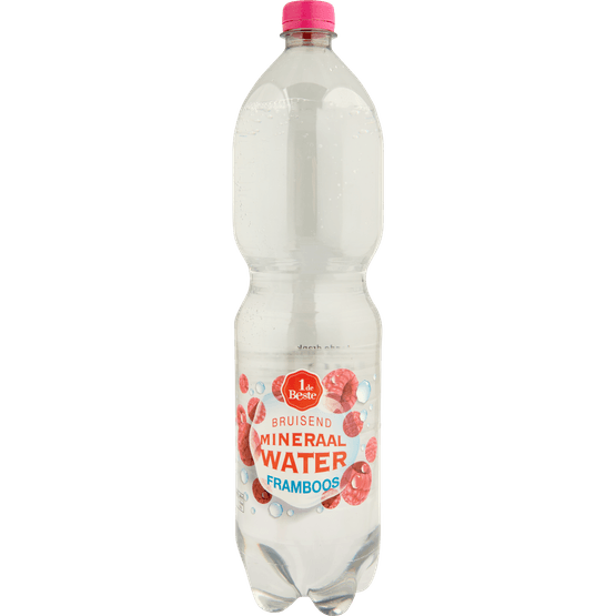 1 de Beste Bruisend mineraalwater framboos - Dirk