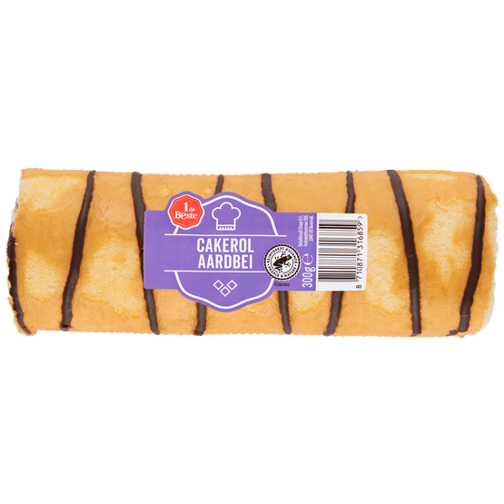 1 de Beste Cakerol aardbei - Dirk