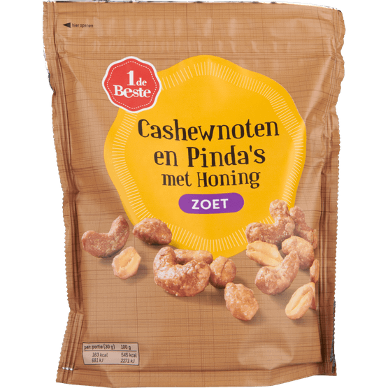 1 de Beste Cashewnoten en pinda's met honing - Dirk