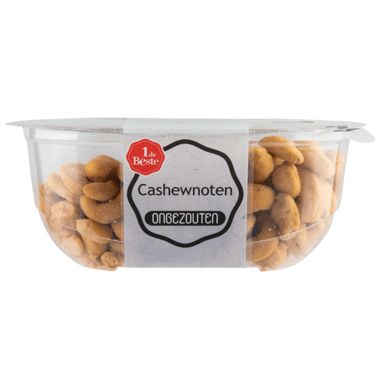 1 de Beste Cashewnoten ongezouten - Dirk