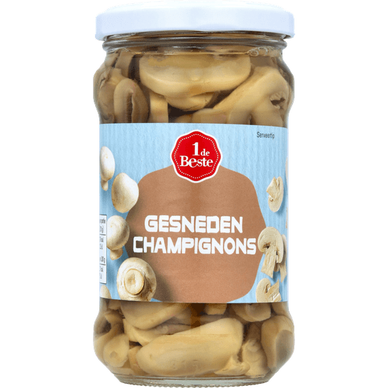 1 de Beste Champignons gesneden - Dirk