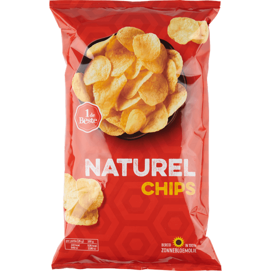 1 de Beste Chips naturel - Dirk
