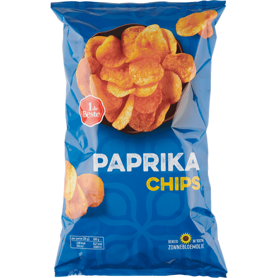 1 de Beste Chips paprika - Dirk