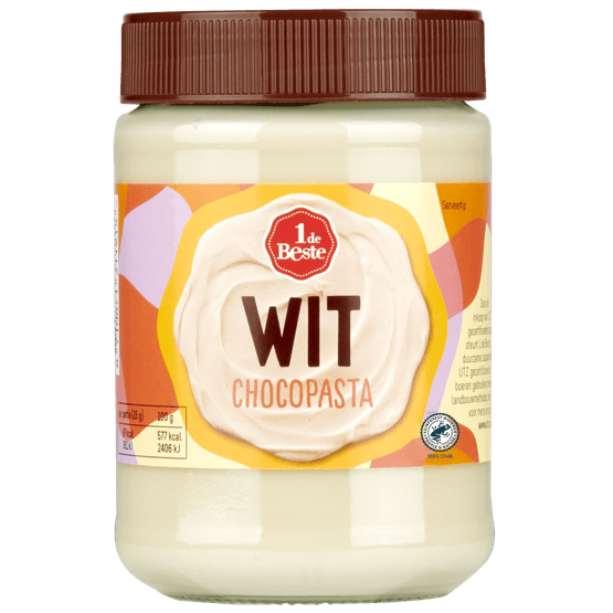 1 de Beste Chocoladepasta wit - Dirk