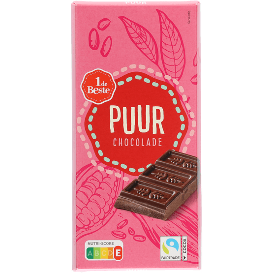 1 de Beste Chocoladereep puur - Dirk