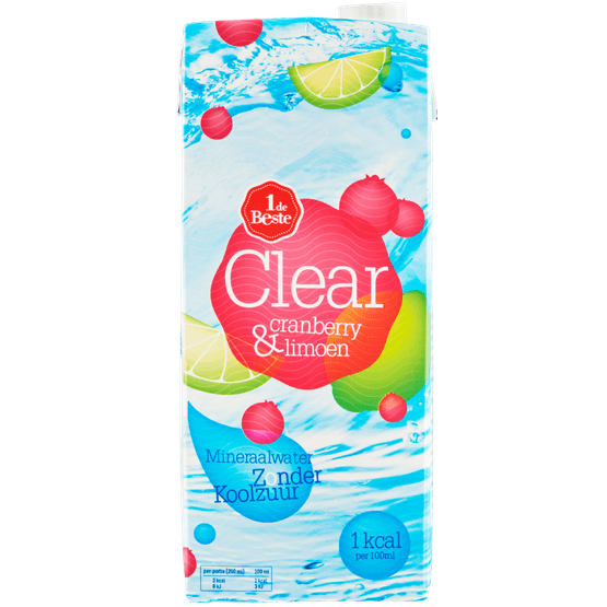 1 de Beste Clear cranberry-limoen - Dirk