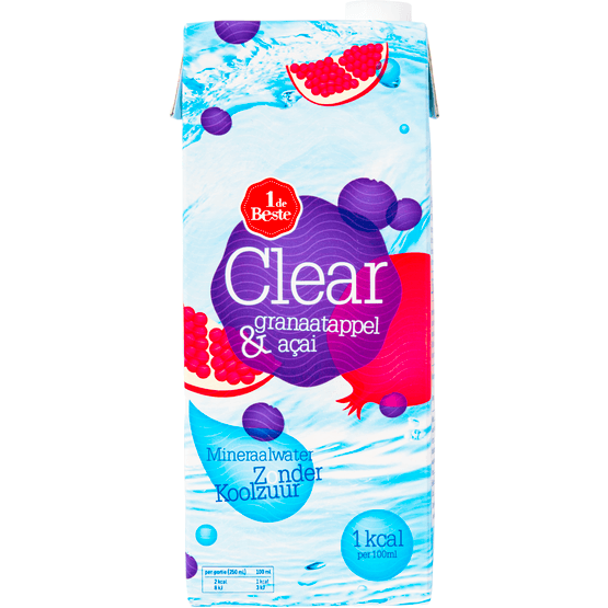 1 de Beste Clear granaatappel-acai - Dirk