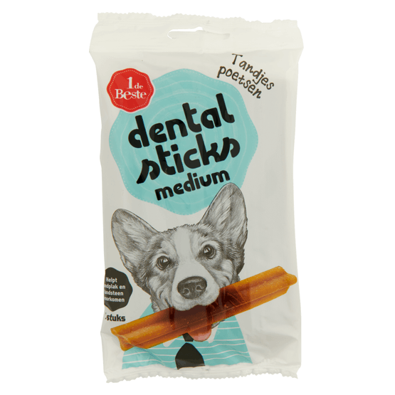 1 de Beste Dental sticks medium - Dirk