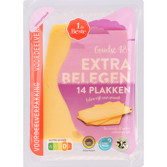 1 de Beste Extra belegen 48+ plakken - Dirk