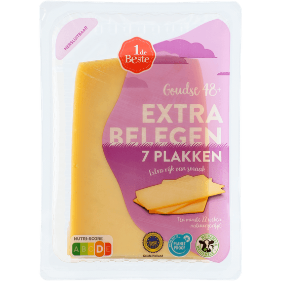 1 de Beste Extra belegen 48+ plakken - Dirk