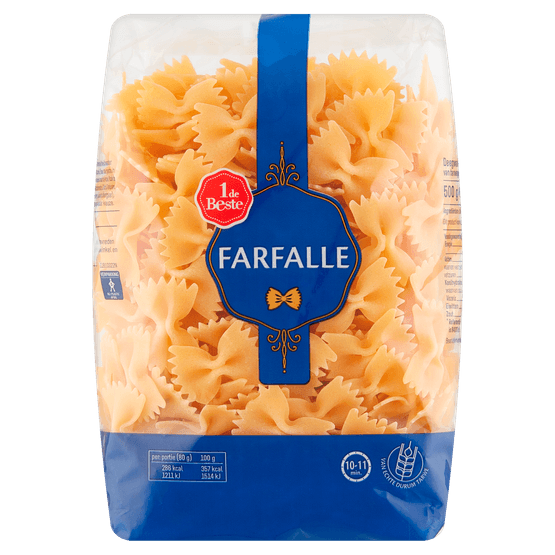 1 de Beste Farfalle - Dirk