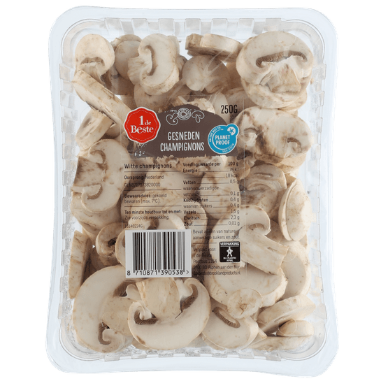1 de Beste Gesneden champignons - Dirk