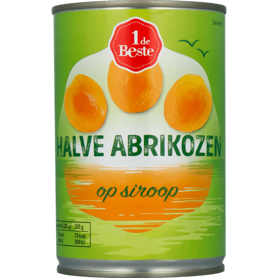 1 de Beste Halve abrikozen op siroop - Dirk