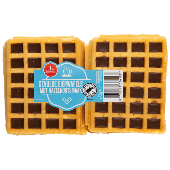 1 de Beste Hazelnoot eierwafels - Dirk