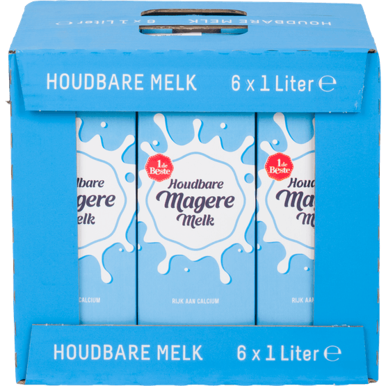 1 de Beste Houdbare Magere Melk - Dirk