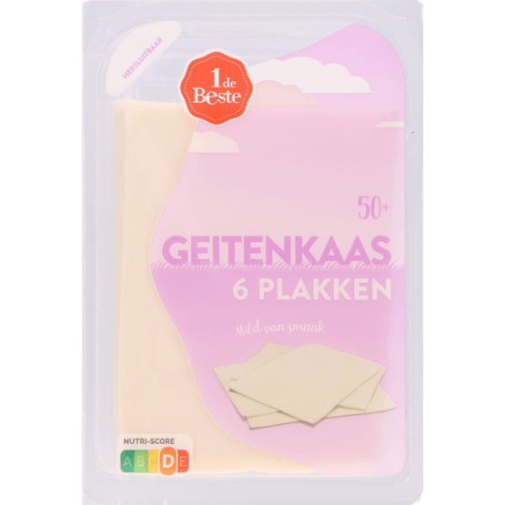 1 de Beste Jong belegen geitenkaas plakken - Dirk