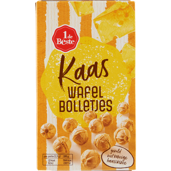 1 de Beste Kaaswafel bolletjes - Dirk