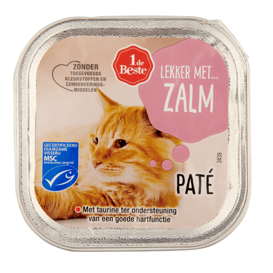 1 de Beste Kat pate zalm - Dirk
