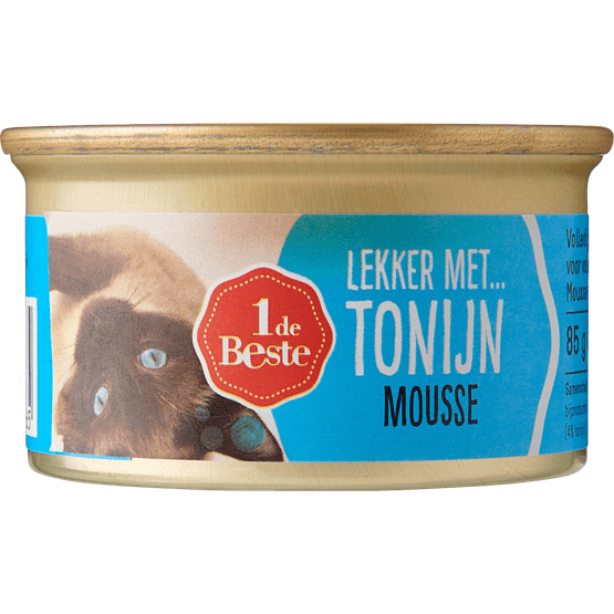 1 de Beste Kattenmousse tonijn - Dirk