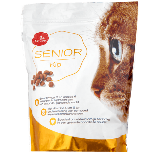 1 de Beste Kattenvoer senior kip - Dirk