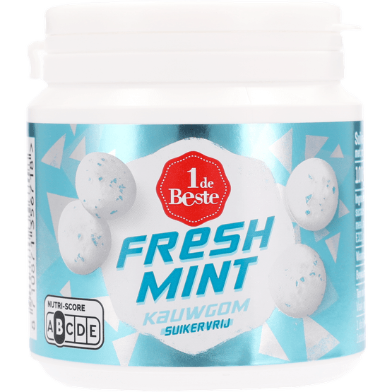 1 de Beste Kauwgom freshmint - Dirk