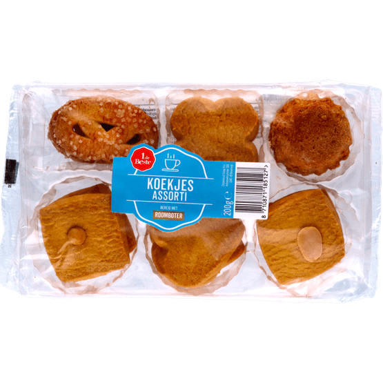 1 de Beste Koekjes assortiment roomboter - Dirk