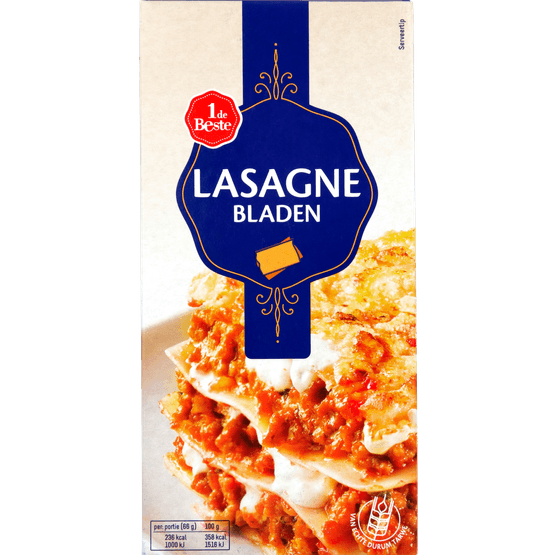 1 de Beste Lasagnebladen - Dirk