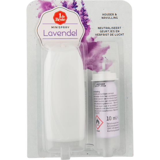 1 de Beste Luchtverfrisser one touch lavendel startersset - Dirk