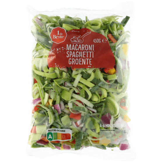 1 de Beste Macaroni spaghetti groente - Dirk