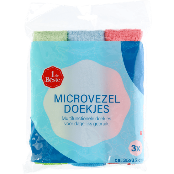 1 de Beste Microvezeldoekjes - Dirk