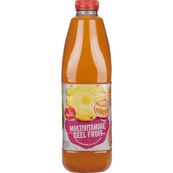 1 de Beste Multivitamine fruitdrank geel fruit - Dirk