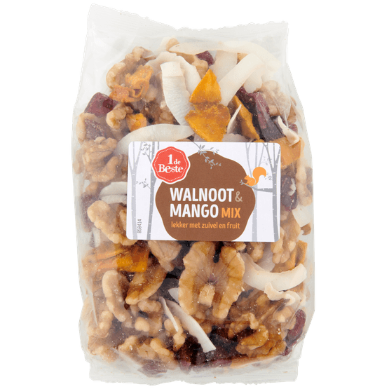 1 de Beste Ontbijt mix walnoot & mango - Dirk