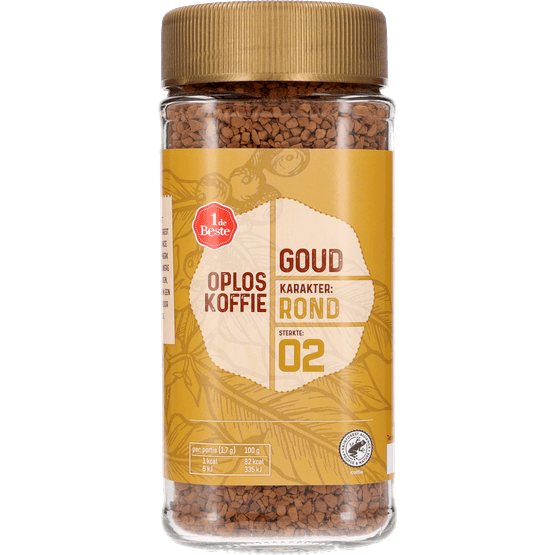 1 de Beste Oploskoffie goud - Dirk