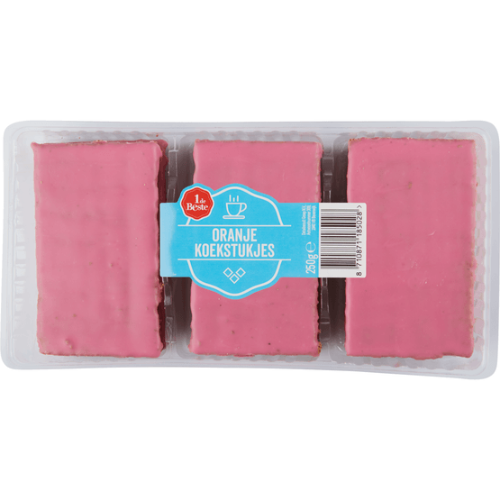 1 de Beste Oranjekoekstukjes - Dirk