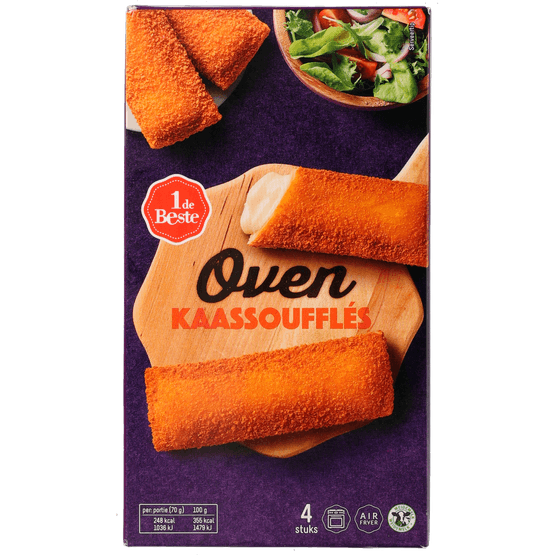 1 de Beste Oven kaassouffles 4 stuks - Dirk