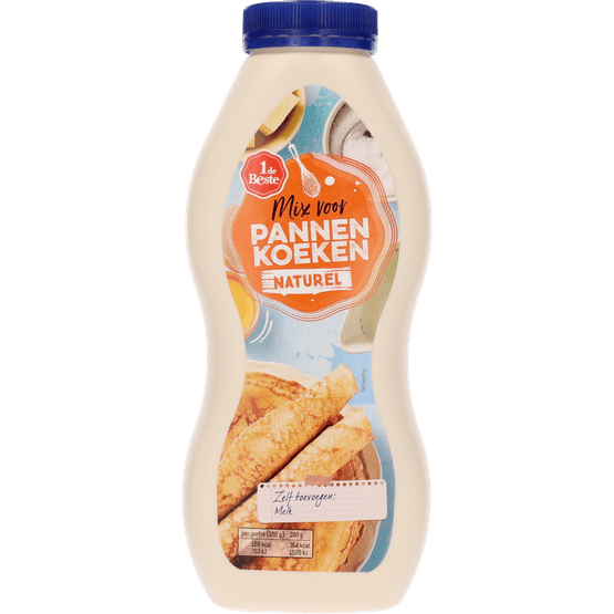 1 de Beste Pannenkoekenmix shaker naturel - Dirk