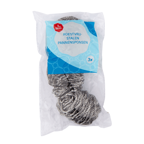 1 de Beste Pannensponsen roestvrijstaal - Dirk