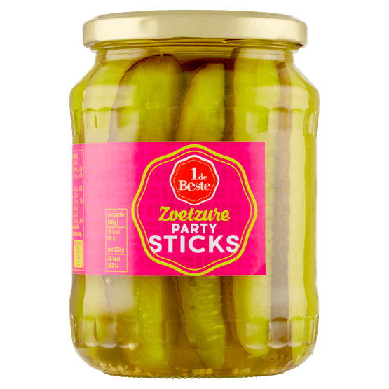 1 de Beste Partysticks zoetzuur - Dirk