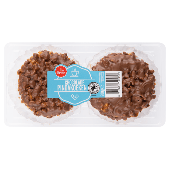 1 de Beste Pindakoeken chocolade - Dirk