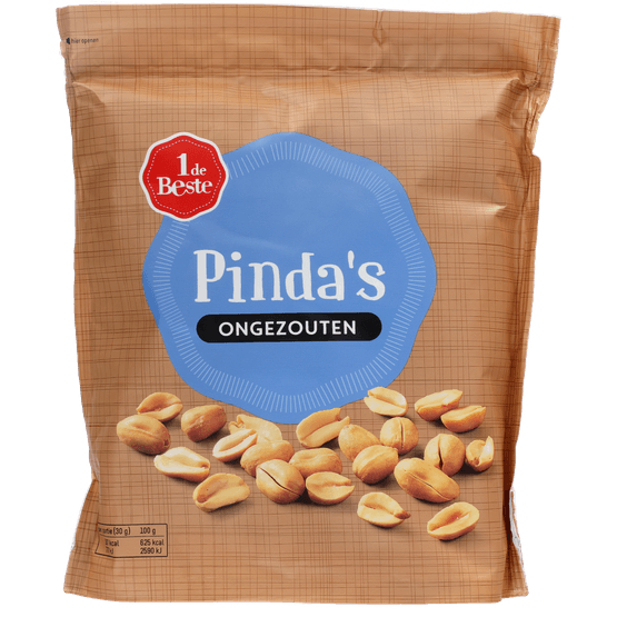 1 de Beste Pindas gebrand ongezouten - Dirk