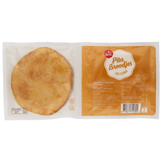 1 de Beste Pitabroodjes 10 stuks - Dirk