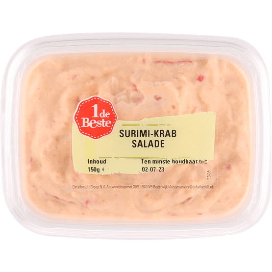 1 de Beste Salade surimi krab - Dirk