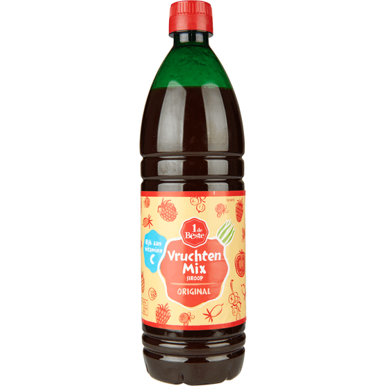 1 de Beste Siroop 12+ maanden vruchtenmix - Dirk