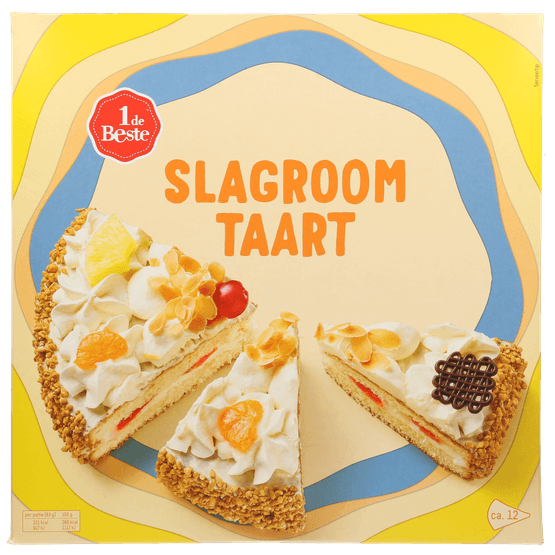 1 de Beste Slagroomtaart - Dirk